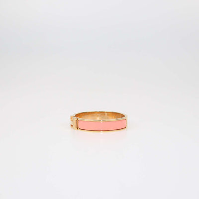 Hermes Gold,Papeye Enamel Clic H PM Bracelet
