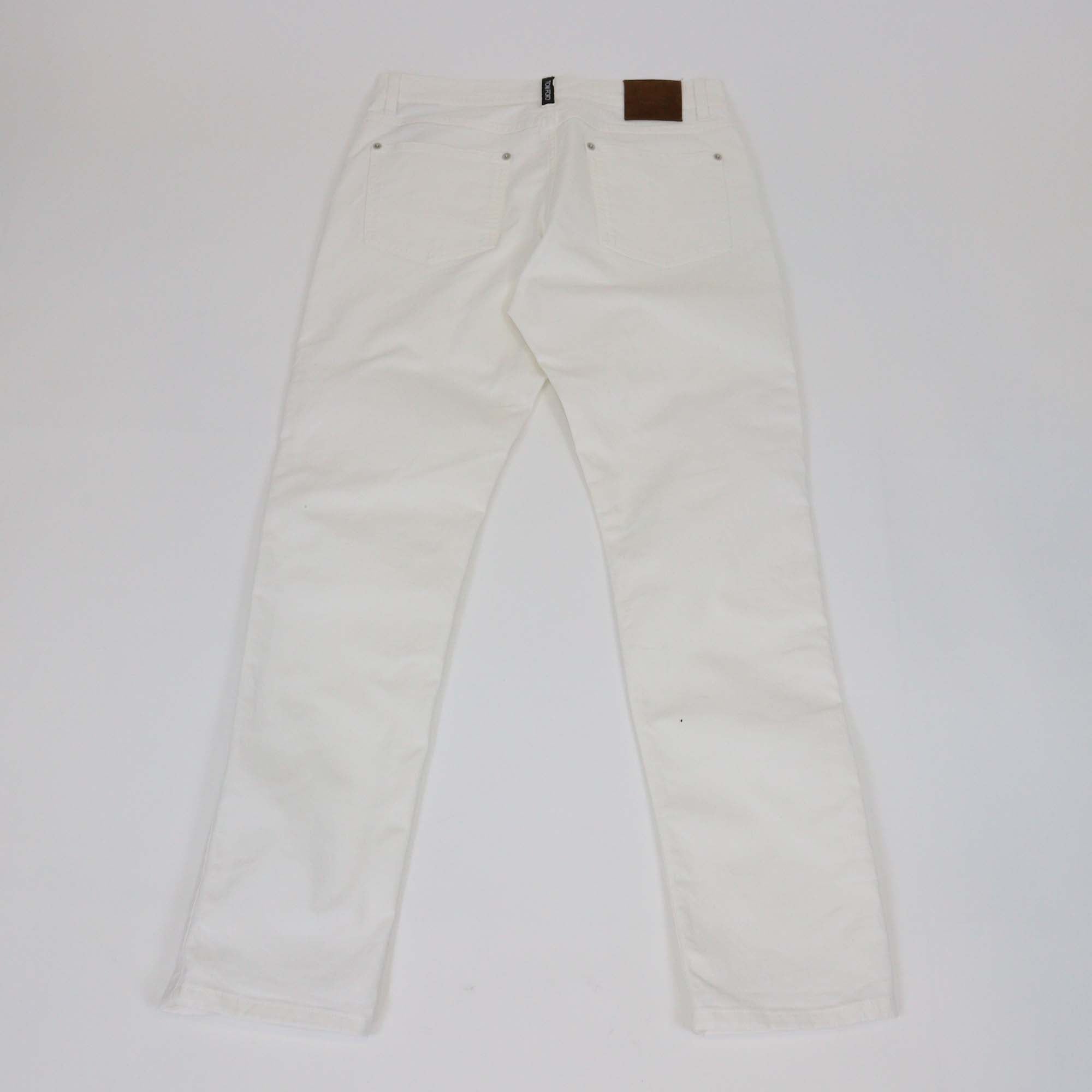 Tom Ford White Denim Straight Leg Pants