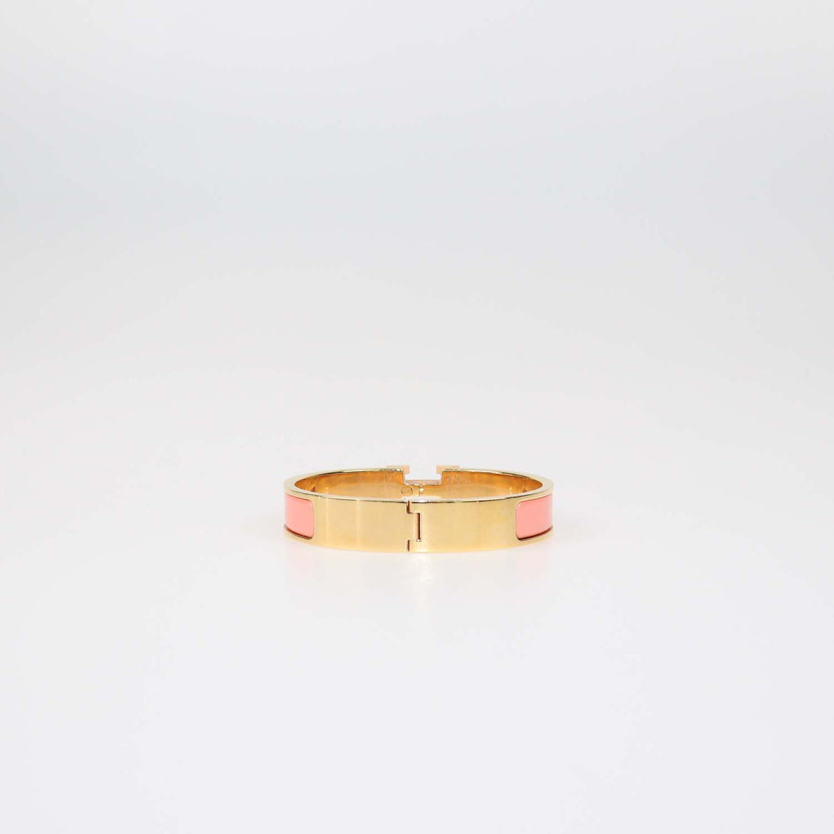 Hermes Gold,Papeye Enamel Clic H PM Bracelet
