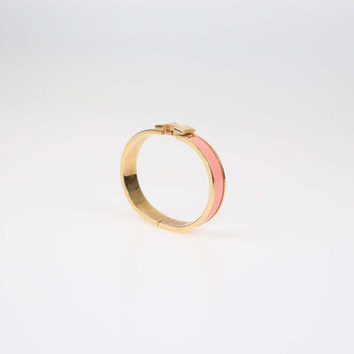Hermes Gold,Papeye Enamel Clic H PM Bracelet