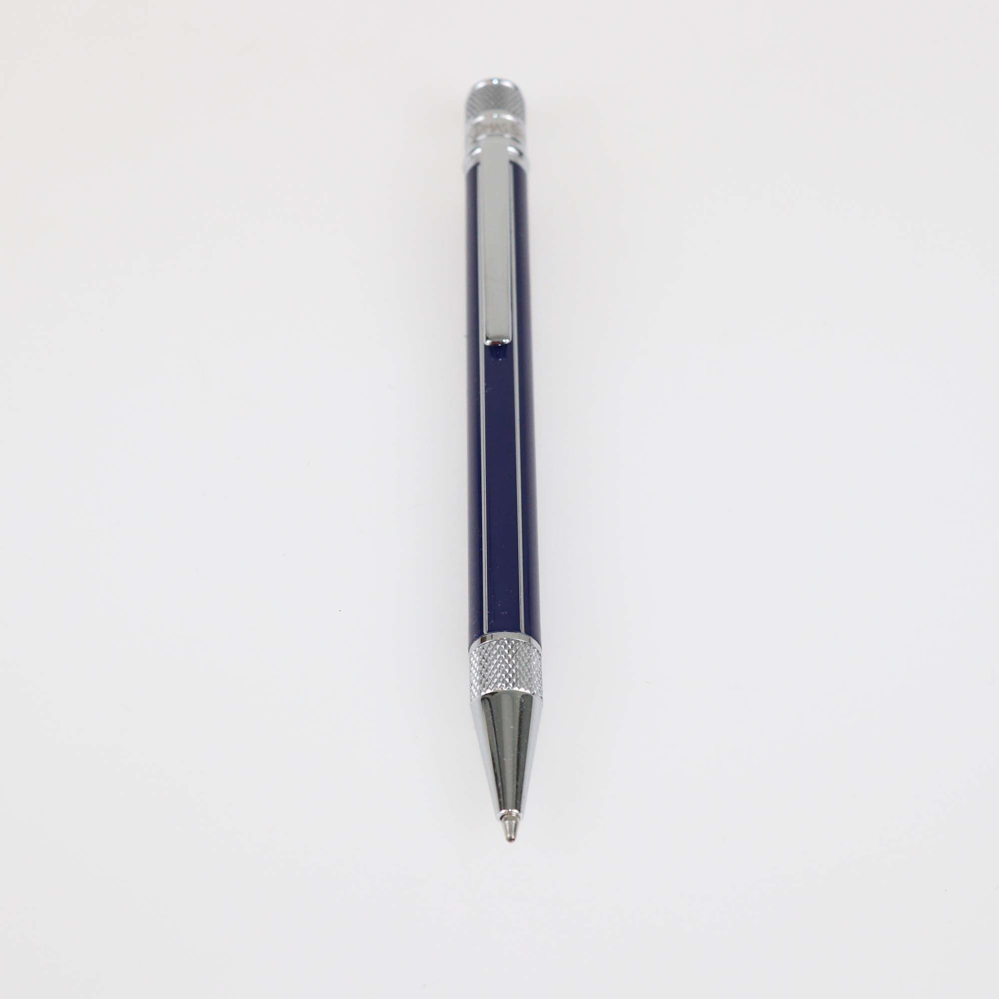 Omas Navy Blue/Silver Chic Pen