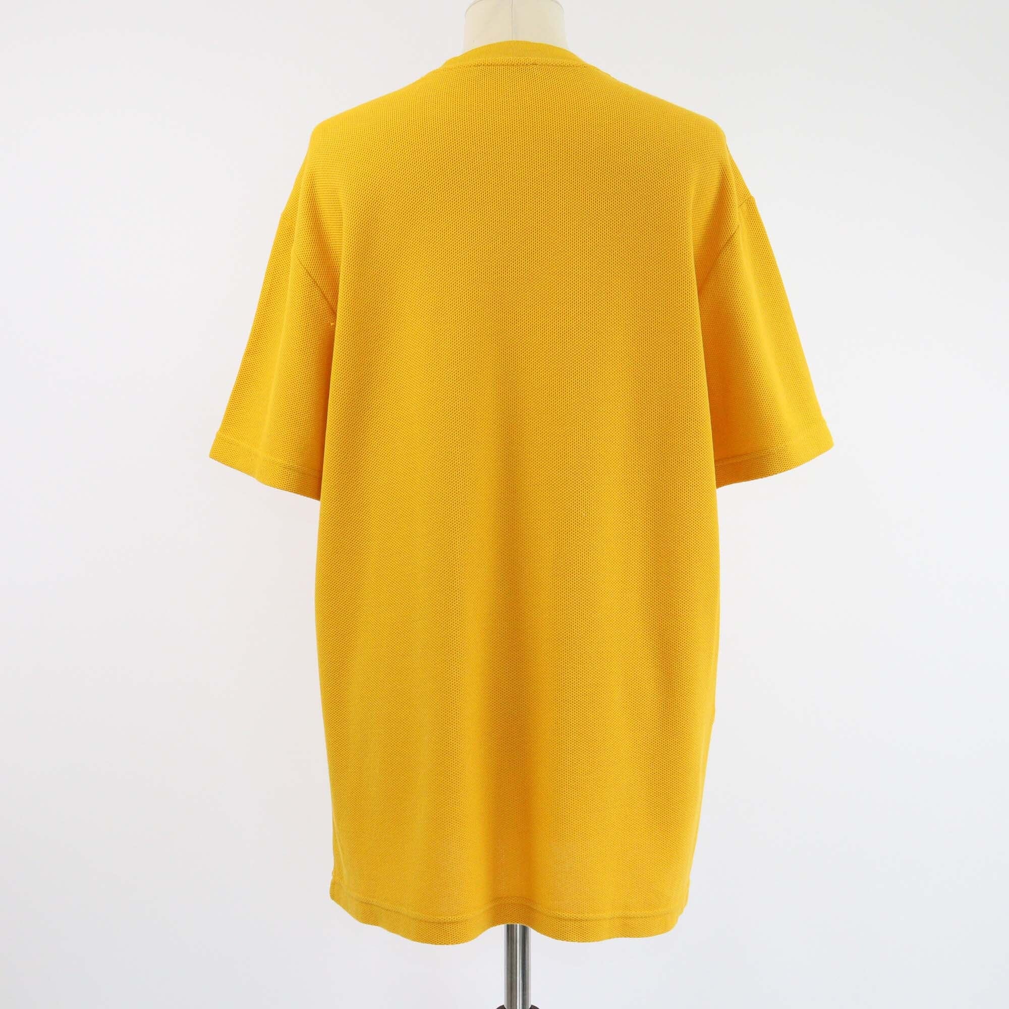 Loro Piana Yellow Pique Short Sleeve T-Shirt Mens Loro Piana 