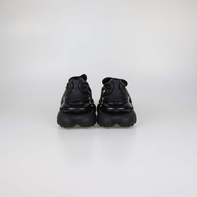 Balmain Black Neoprene and Rubber Unicorn low Top Sneakers