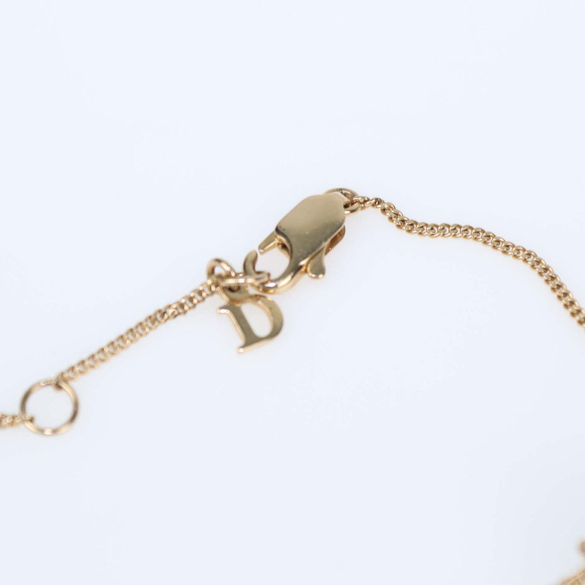 Christian Dior Gold Tone Crystal La Petite Tribale Bracelet