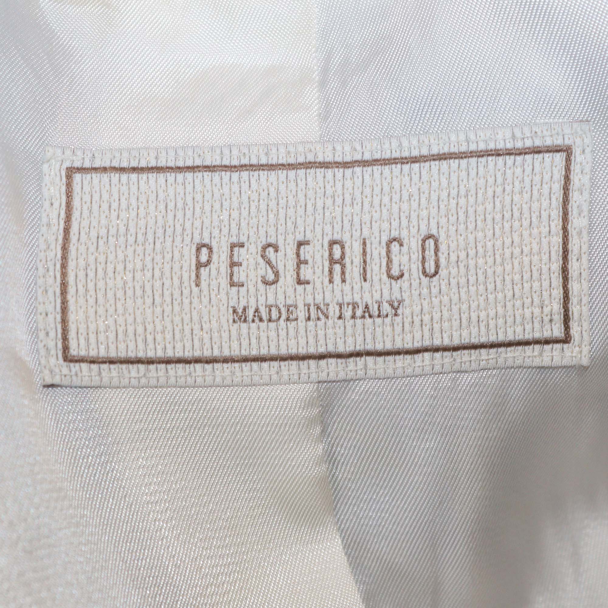 Peserico Light Blue Linen Single Breasted Blazer & Trouser Set