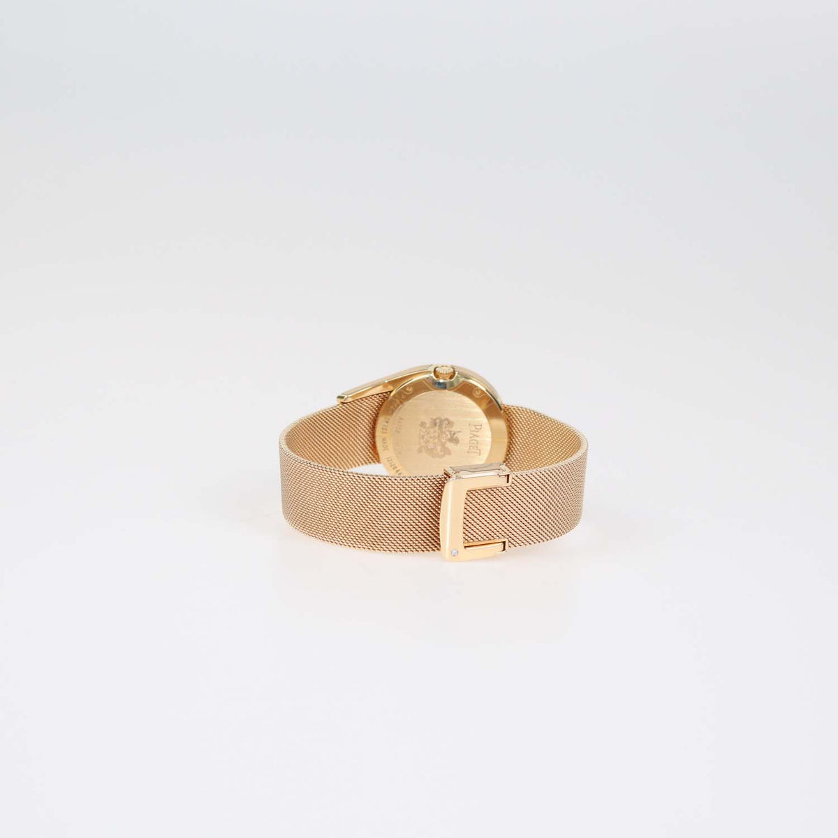 Piaget Silver Dial 18K Rose Gold Diamond Limelight Watch 32mm