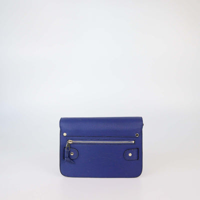 Proenza Schouler Blue Leather Mini Classic PS11 Shoulder Bag