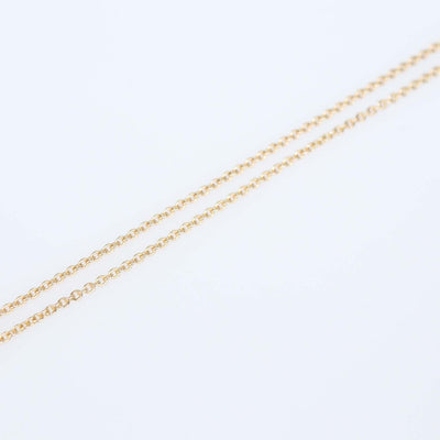 Hermes 18K Rose Gold Diamond Finesse Pendant Necklace