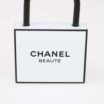 Chanel Black, White Acrylic La Collection 2024 Padlock & Key Gift Set