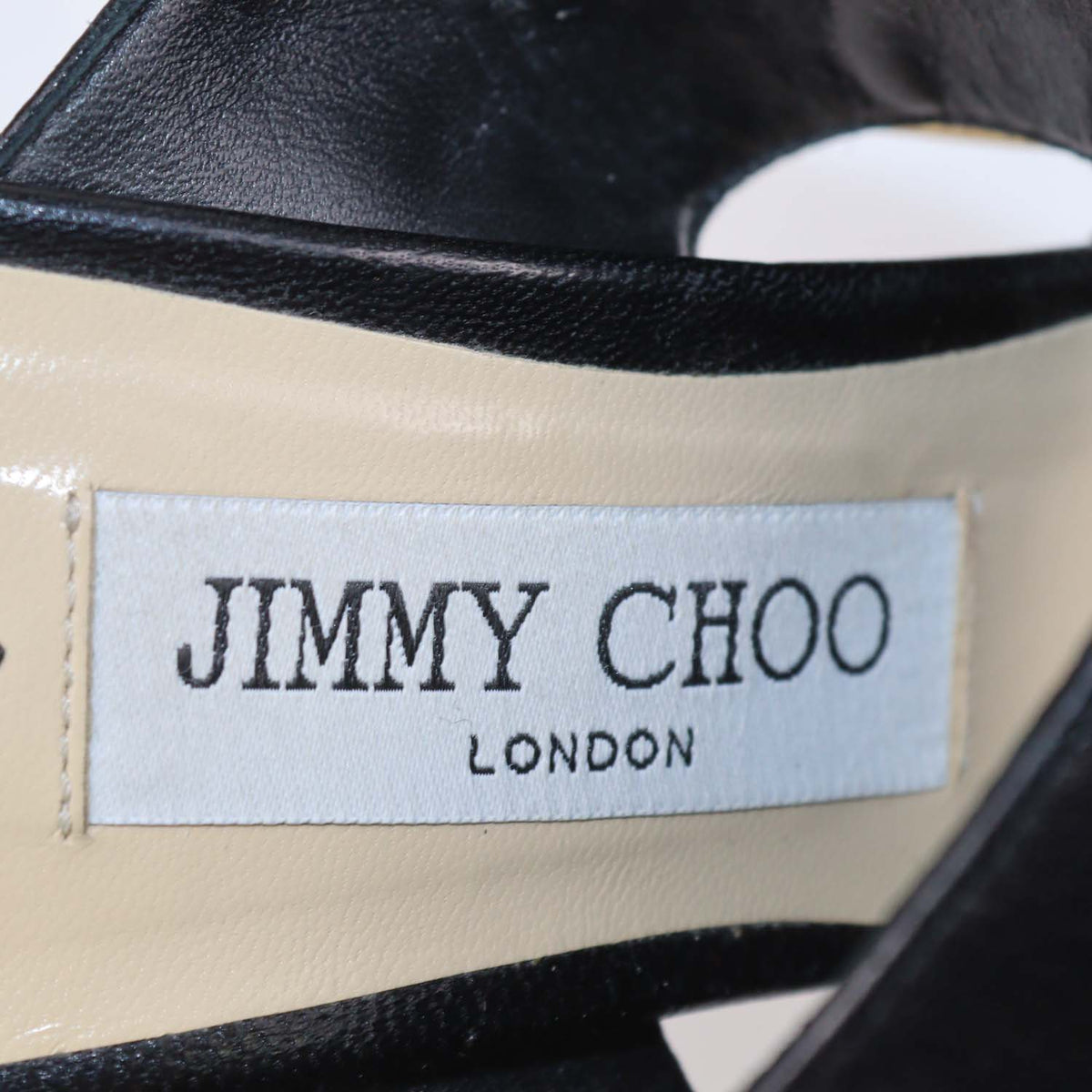 Jimmy Choo Black Leather Magie Mules