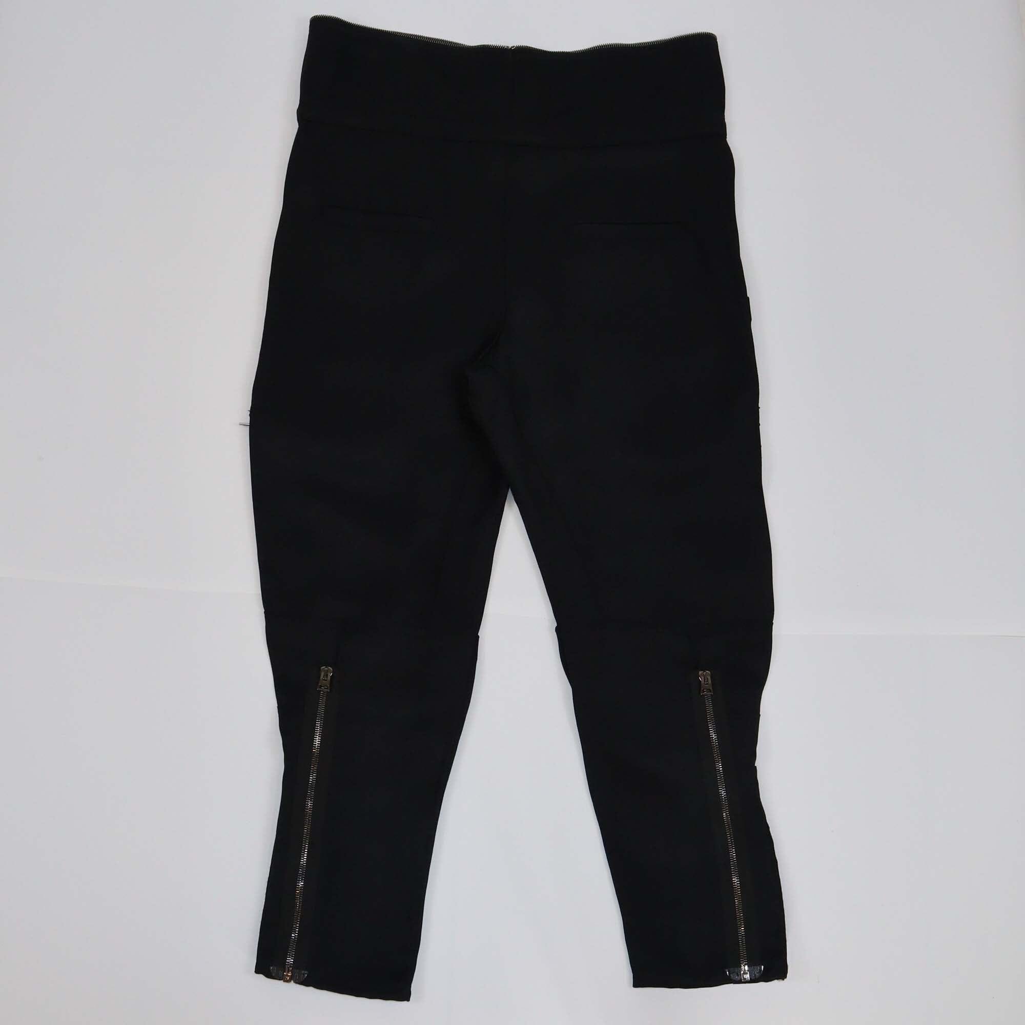 Tom Ford Black Zip Waist Pocket Detailed Cargo pants Womens Tom Ford 