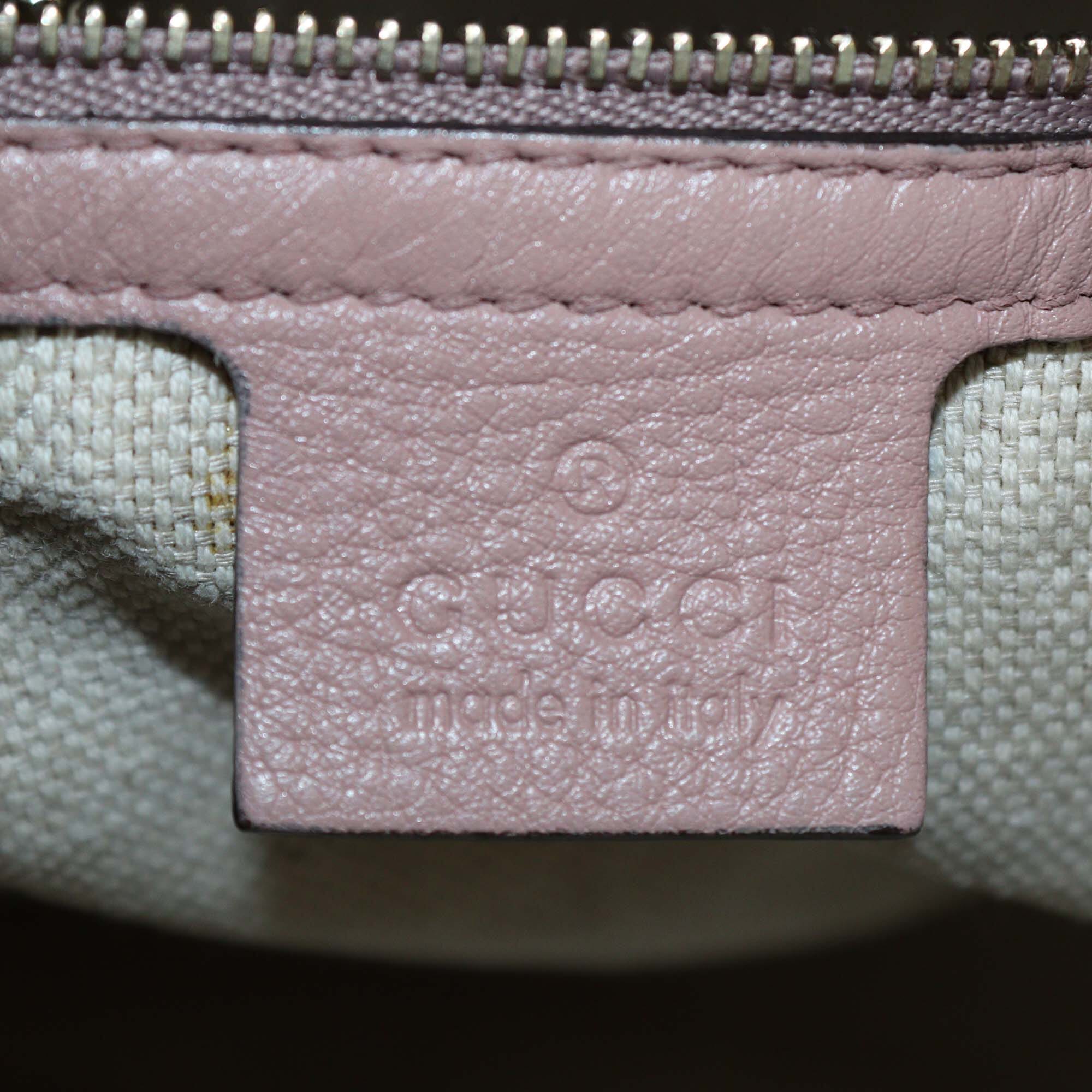 Gucci Rose Poudre Leather Soho Chain Shoulder Bag Womens Gucci 
