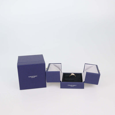 Chaumet Bee de Chaumet Diamond 18k Yellow Gold Ring Size 54