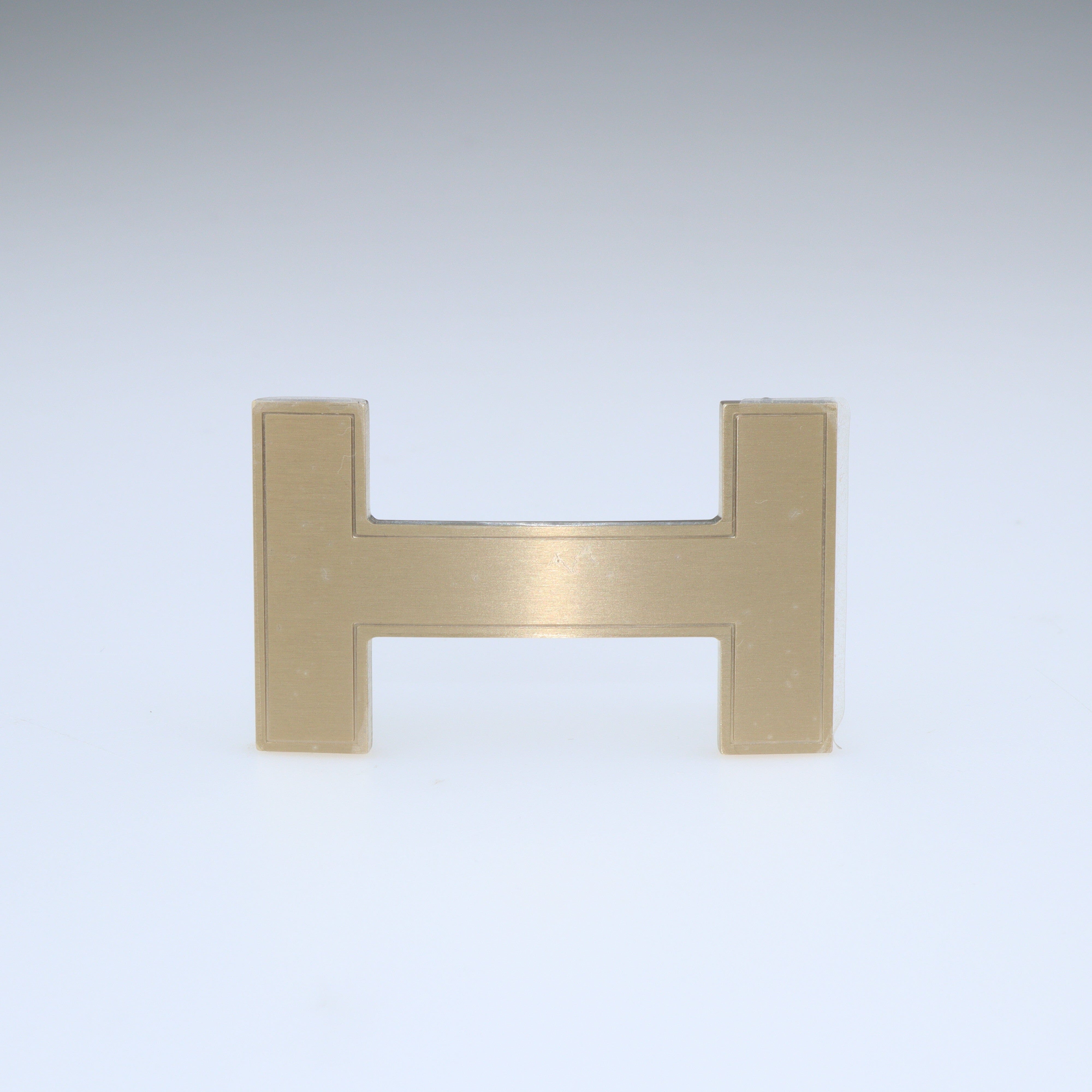 Gold Shiny H Constance Buckle Accessories Hermes 