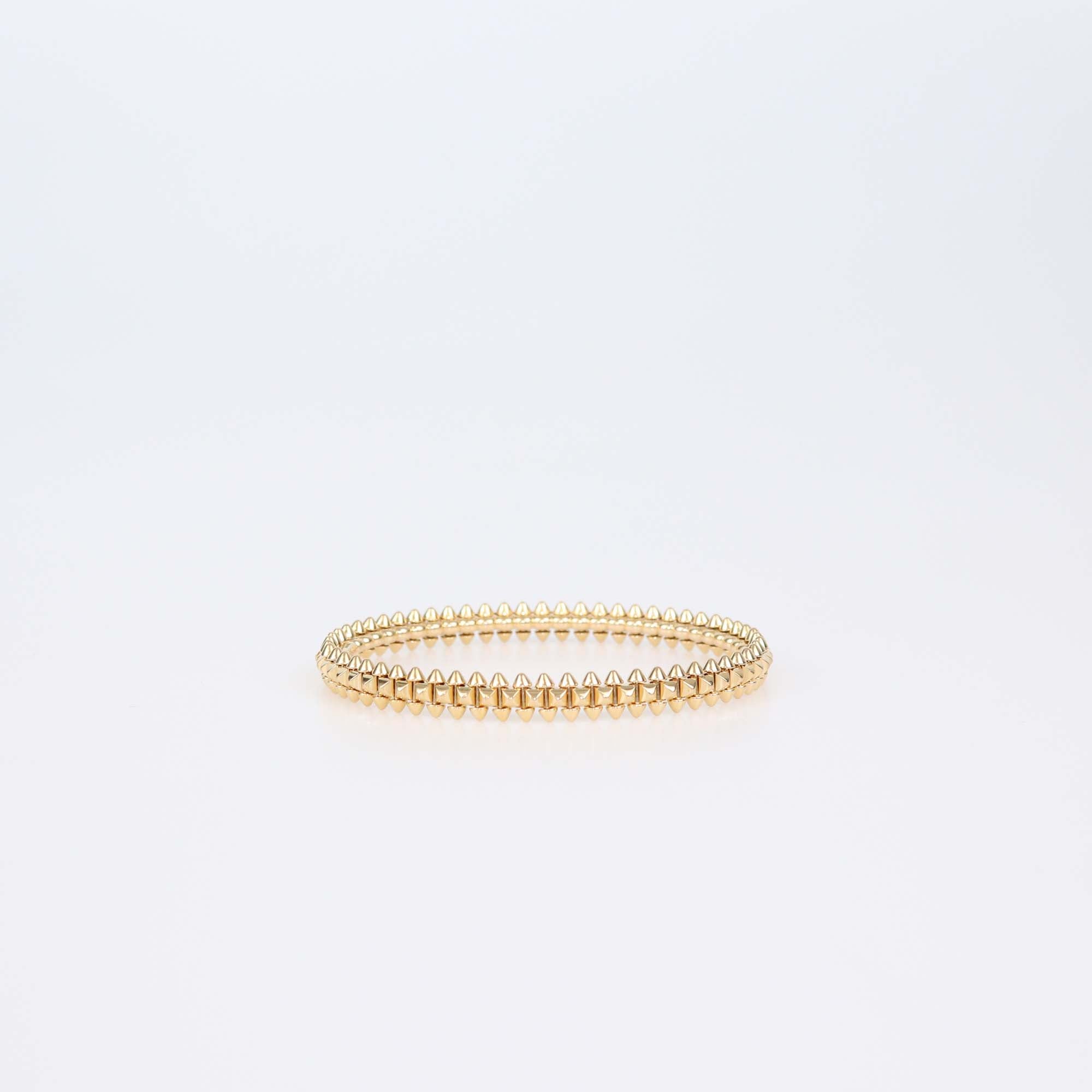 Cartier Clash de Cartier 18k Rose Gold Small Bracelet Size 16