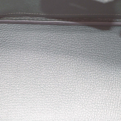 Hermes Tricolor Epsom Leather Palladium hardware Birkin 25 Bag