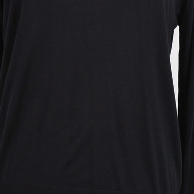 The Row Black Knitted Turtleneck Kimbo Top