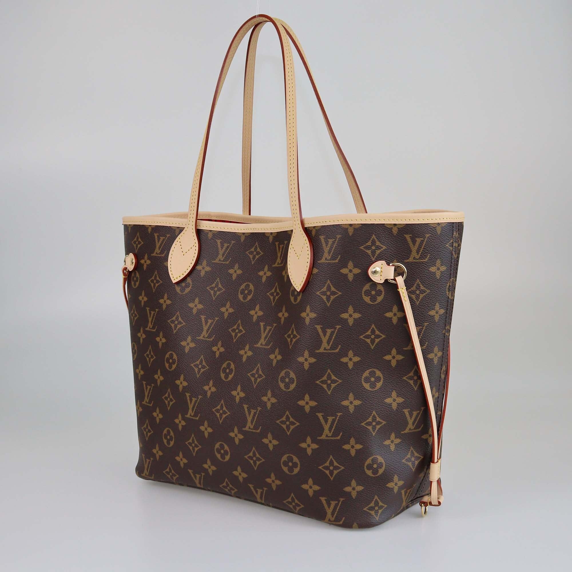 Louis Vuitton Monogram Neverfull MM Bag Womens Louis Vuitton 