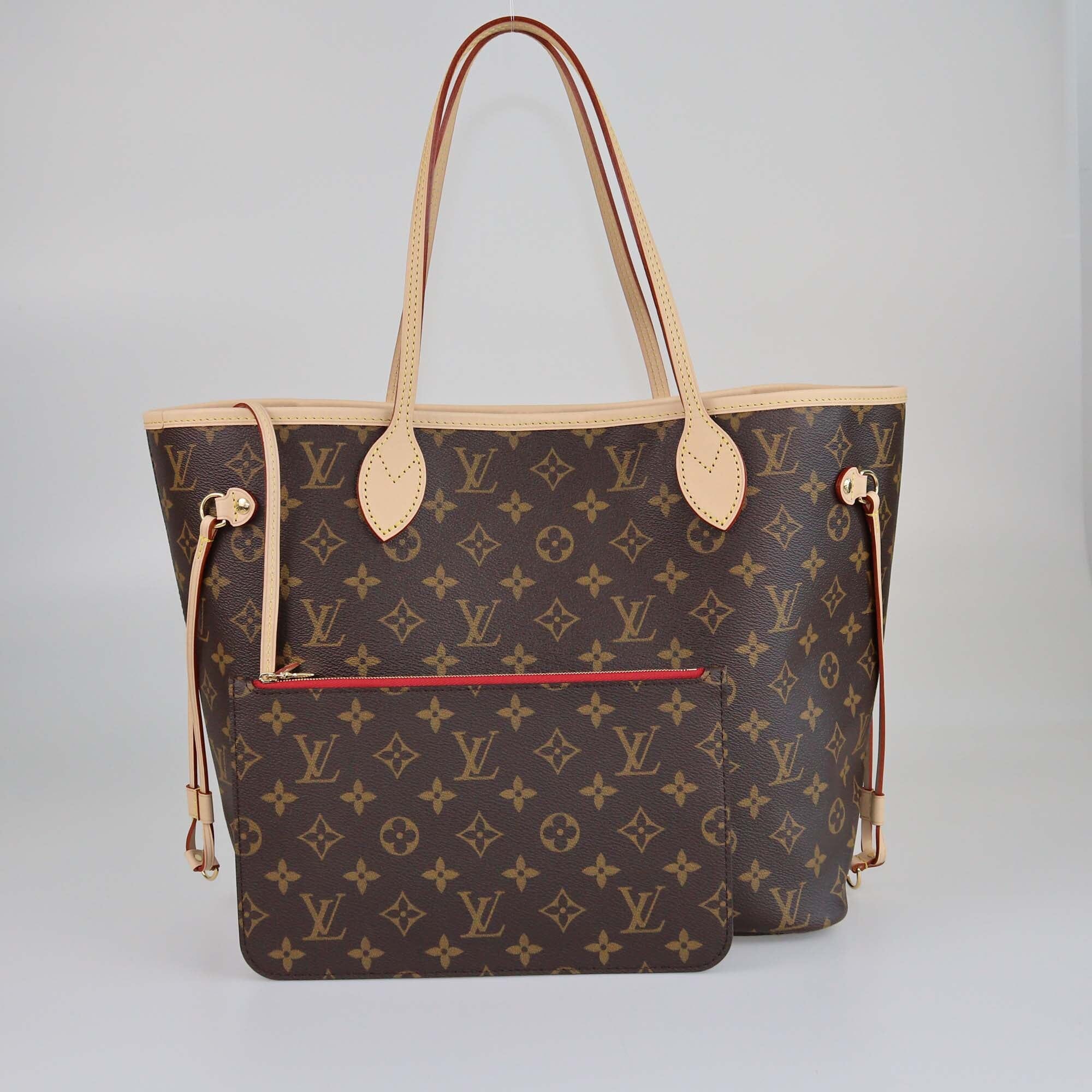 Louis Vuitton Monogram Neverfull MM Bag Womens Louis Vuitton 