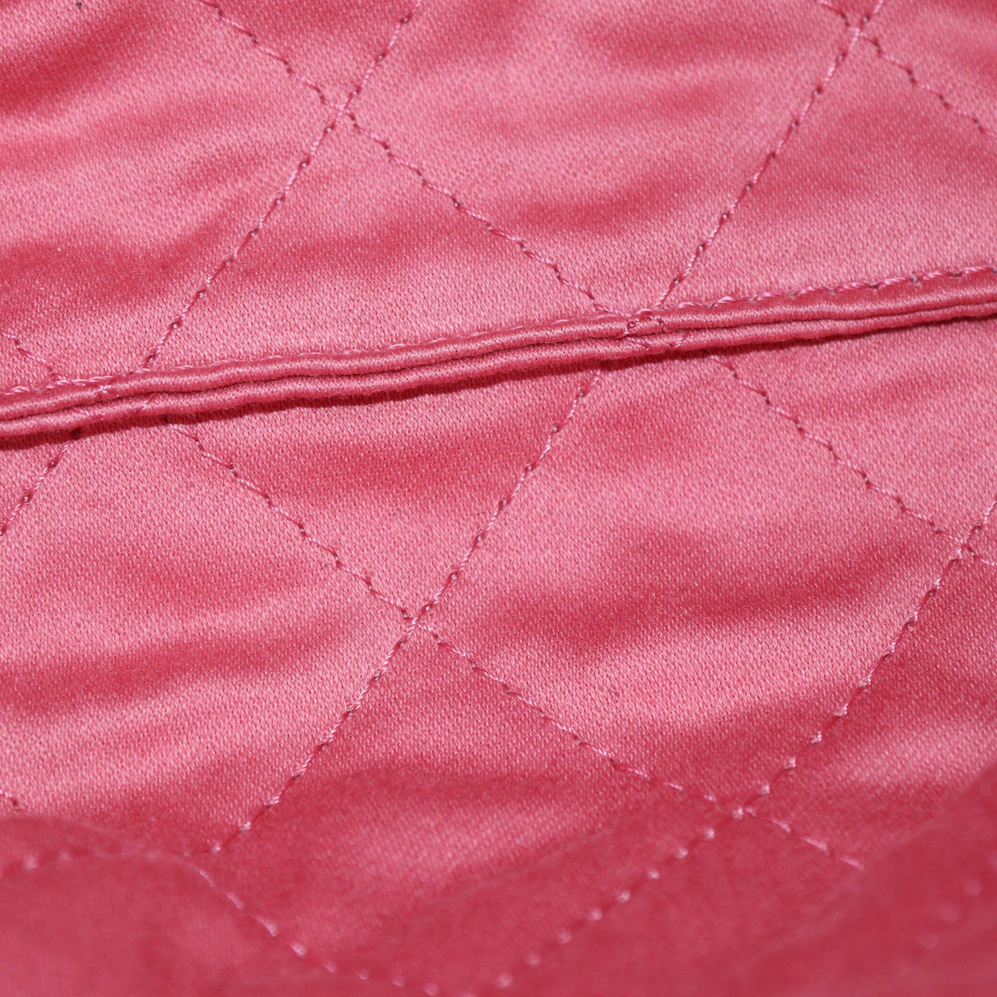 Chanel Pink Quilted Mini 22 Chain Bag