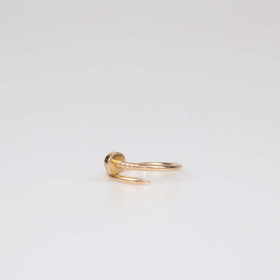 Cartier 18K Rose Gold Juste Un clou Small Band Ring Size 52
