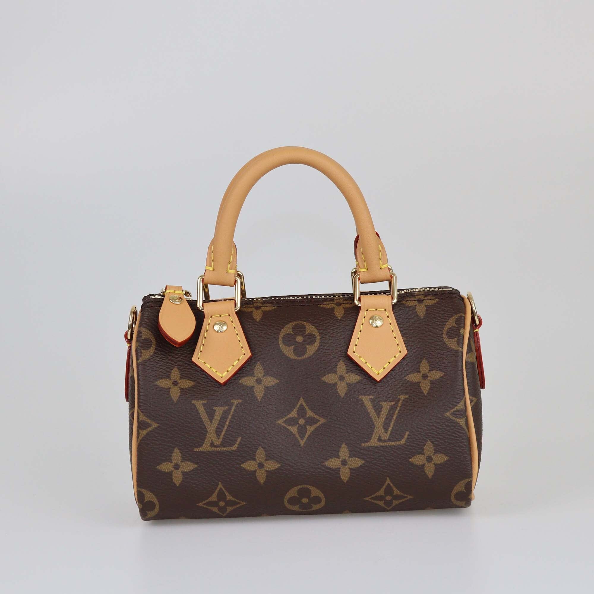 Louis Vuitton Monogram Speedy Nano Bag Womens Louis Vuitton 