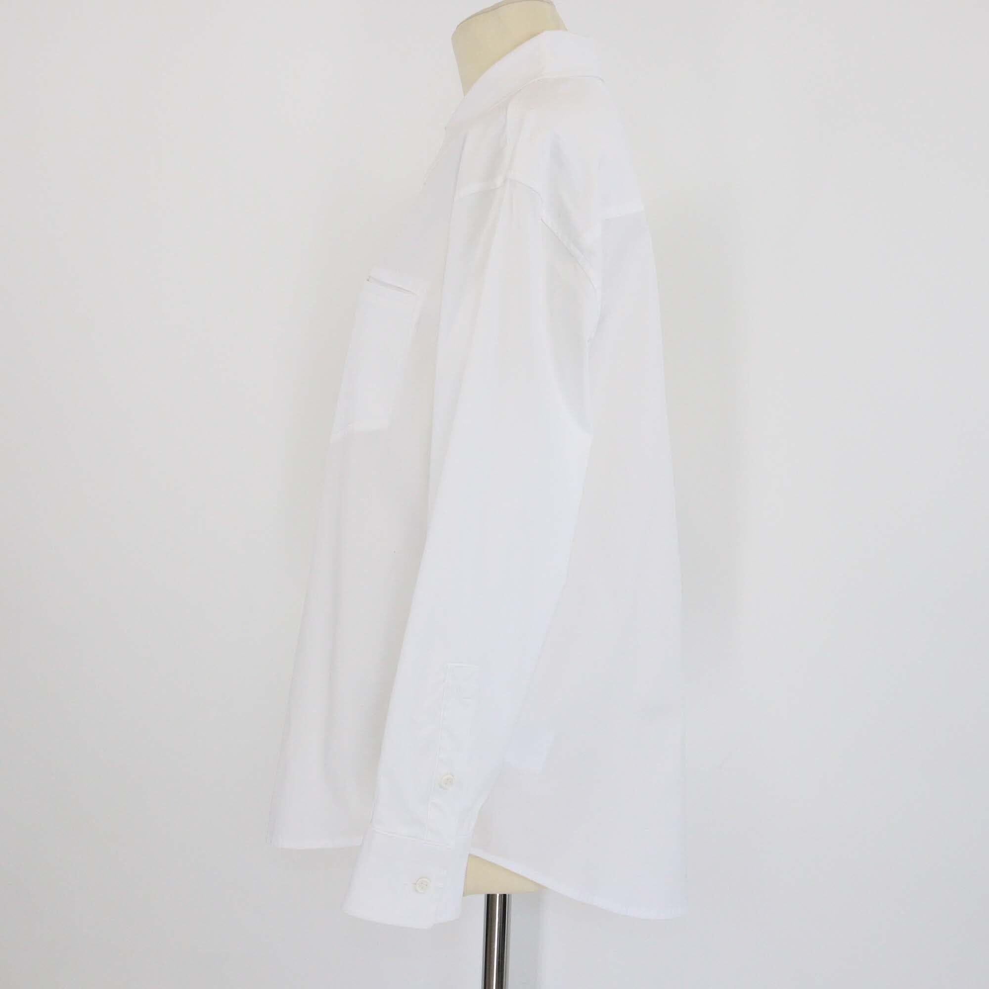 Bottega Veneta White Cotton Long Sleeve Shirt Womens Bottega Veneta 