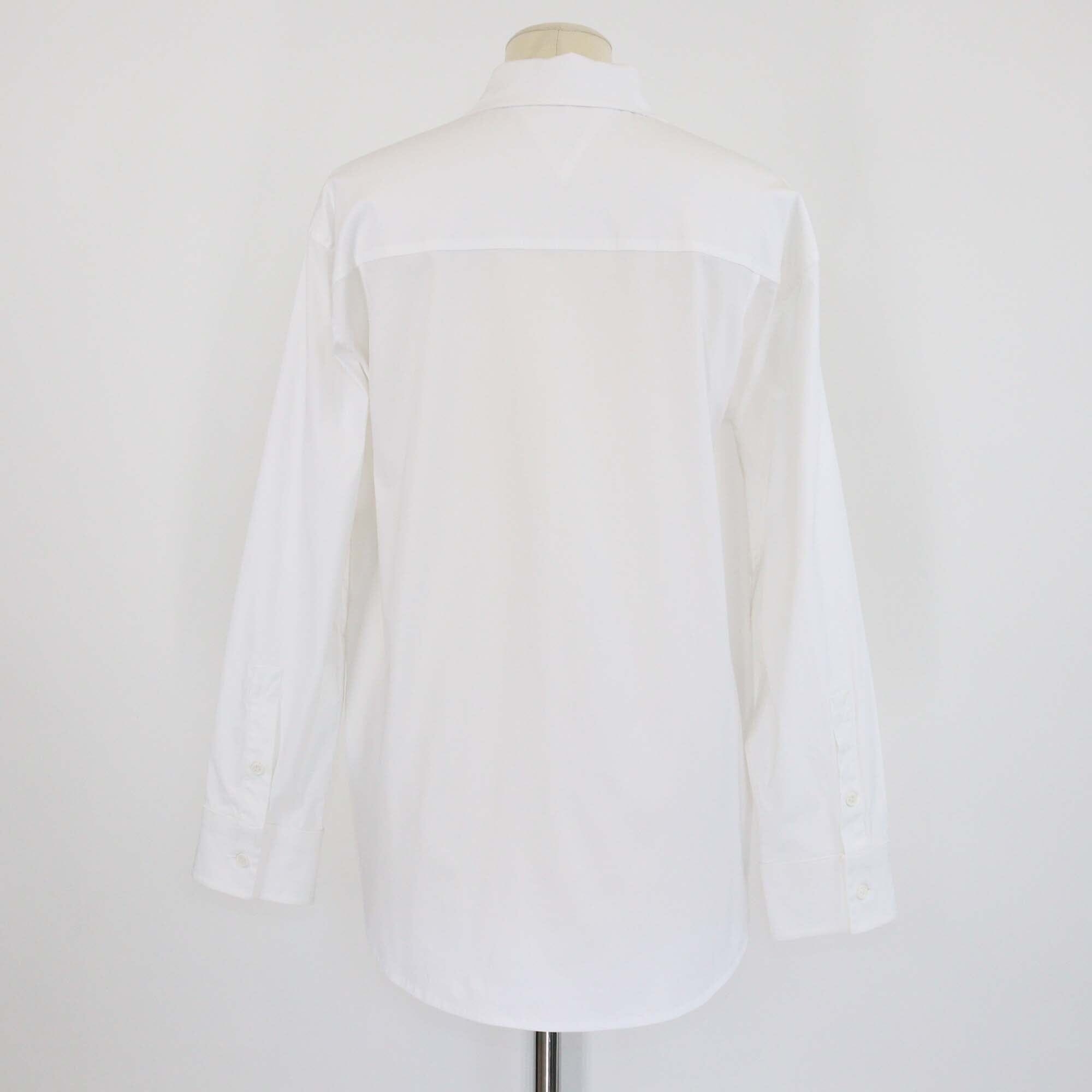 Bottega Veneta White Cotton Long Sleeve Shirt Womens Bottega Veneta 