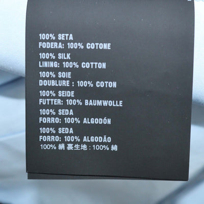 Prada Navy Blue Silk Pleated Chiffon Maxi Skirt