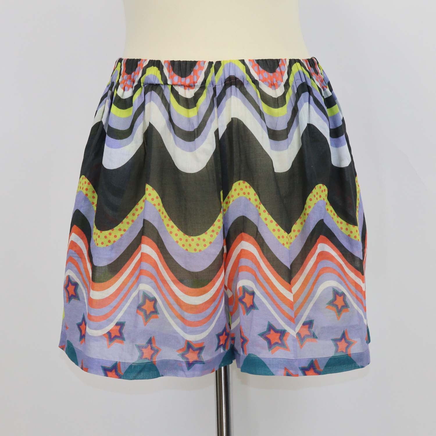 M Missoni Multicolor Cotton Printed Short