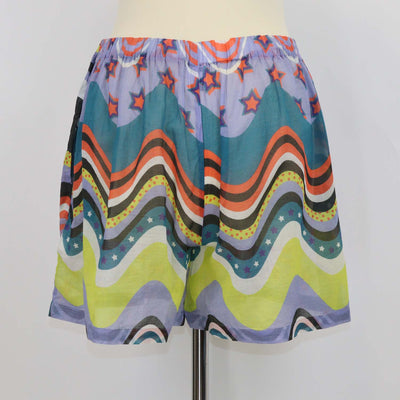 M Missoni Multicolor Cotton Printed Short