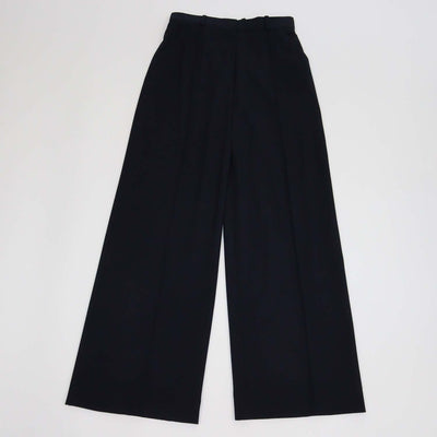 Loro Piana Navy Blue Cashmere Blend Straight Leg Elias Trousers