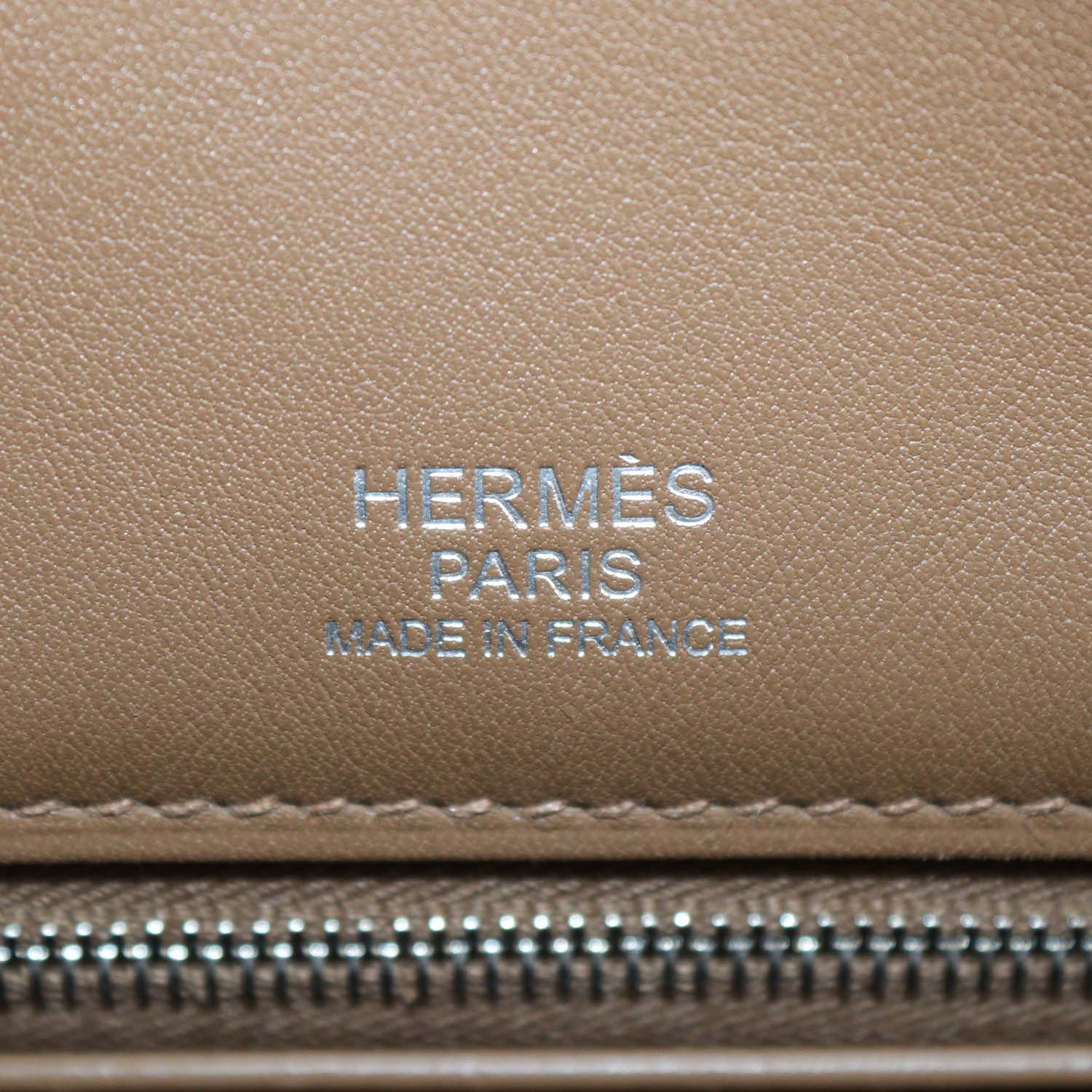 Hermes Alezan Swift Leather Shadow Birkin 35 Bag