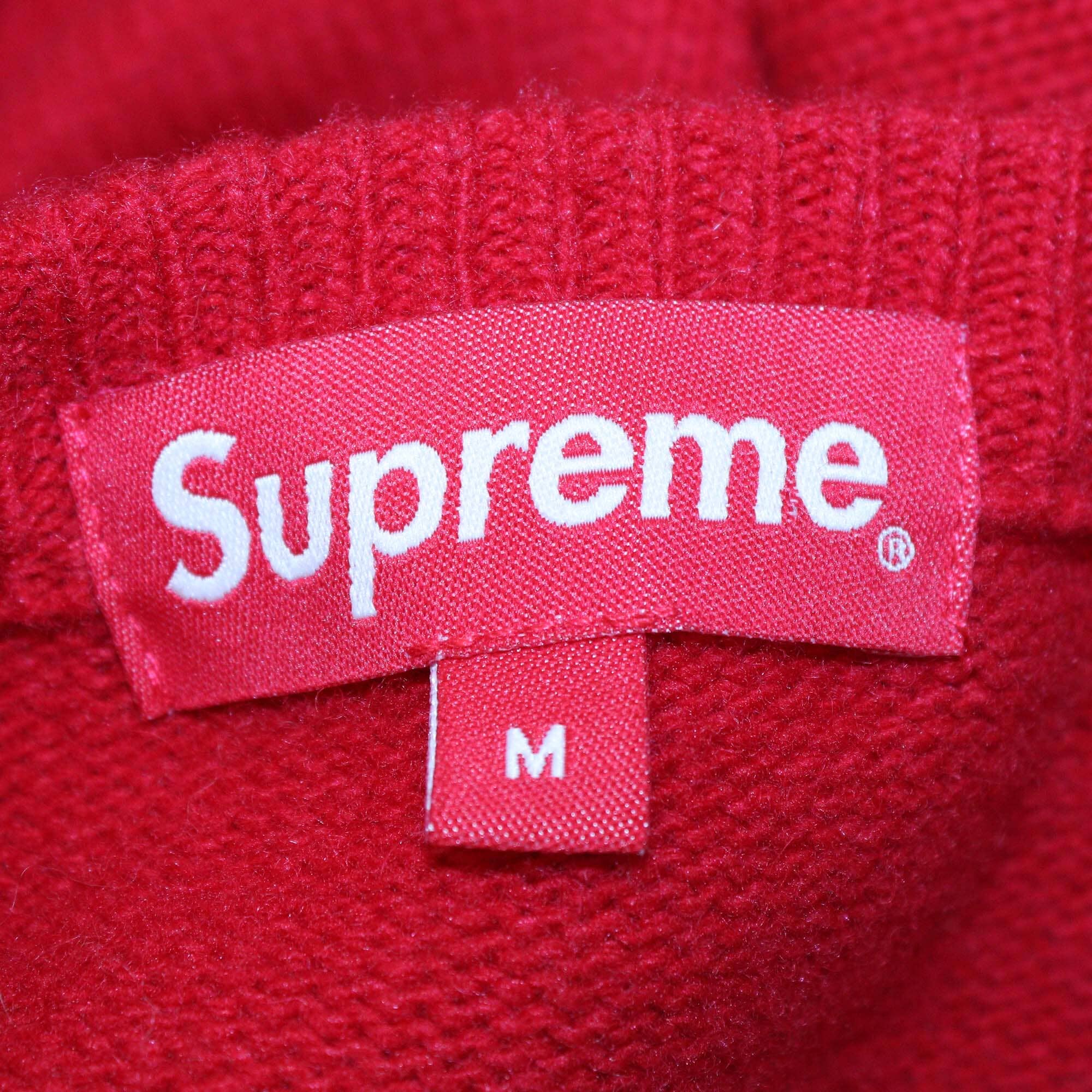 Supreme Red Knit Wool Doughboy Sweater Mens Supreme 