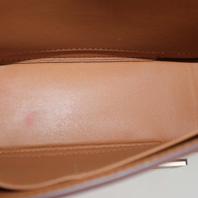 Hermes Quebracho Chevre Mysore Leather Geta Bag