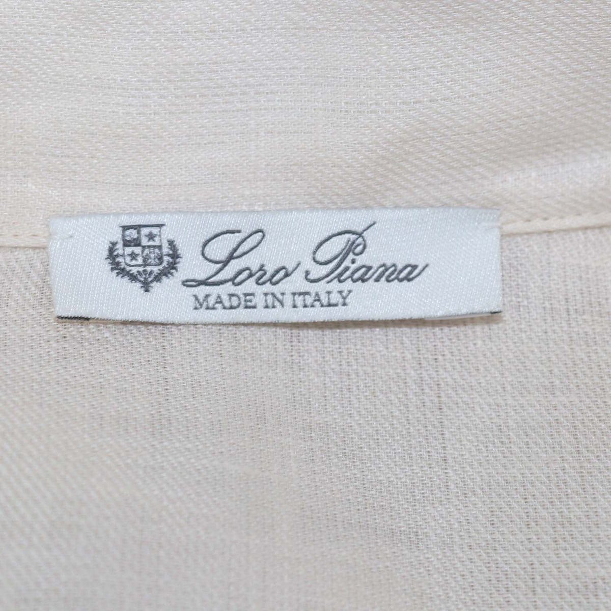 Loro Piana Clear Oyster Linen Pian Pyjamas Shirt and Britton Trousers Set
