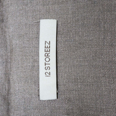 12 Storeez Coffee Linen Long Sleeve Shirt and Santorini Trouser Set