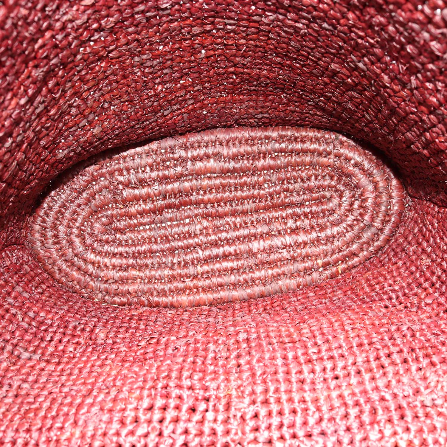 Zimmermann Chocolate Raffia Medium Goldentime Ruffle Tote