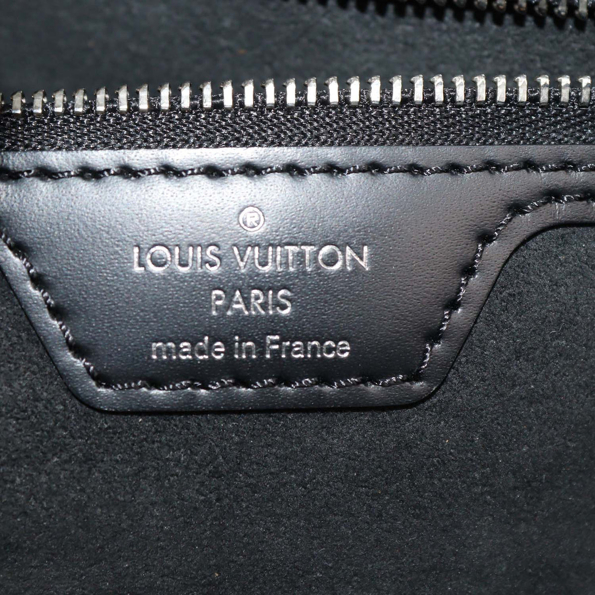 Louis Vuitton Black Epi Leather Neverfull MM Bag