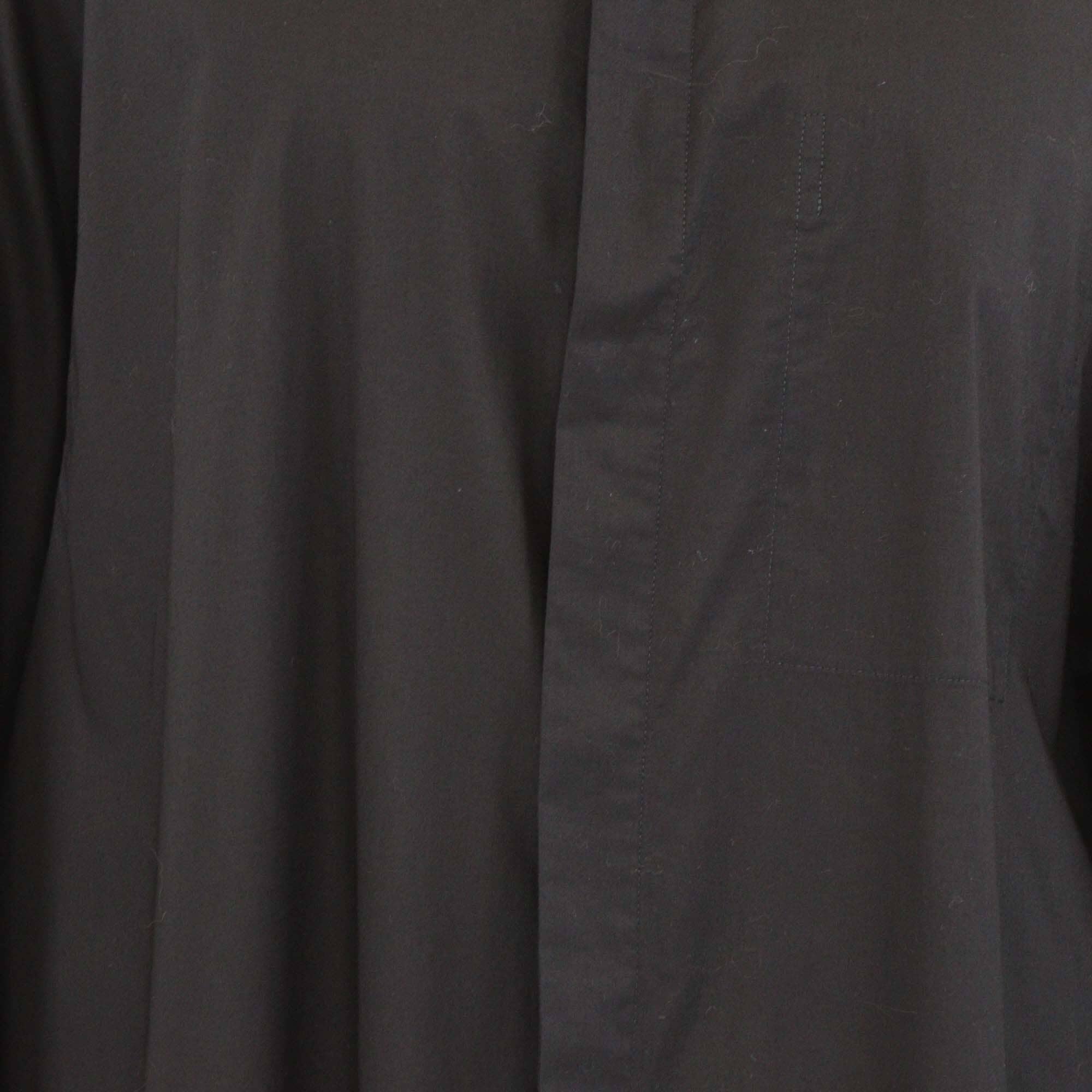 The Row Black Cotton Long Sleeve Dress Kaftan Womens The Row 