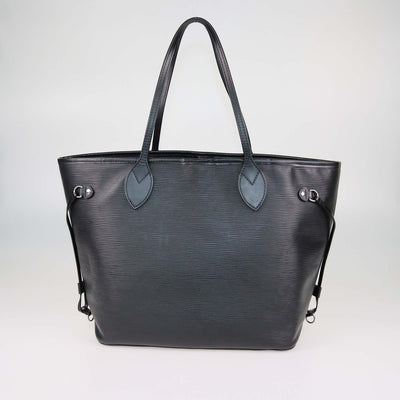 Louis Vuitton Black Epi Leather Neverfull MM Bag