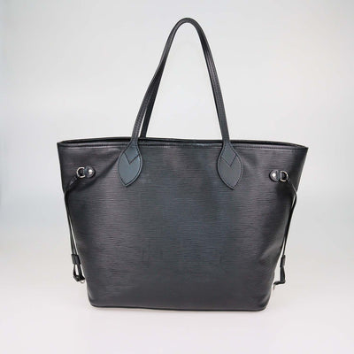 Louis Vuitton Black Epi Leather Neverfull MM Bag