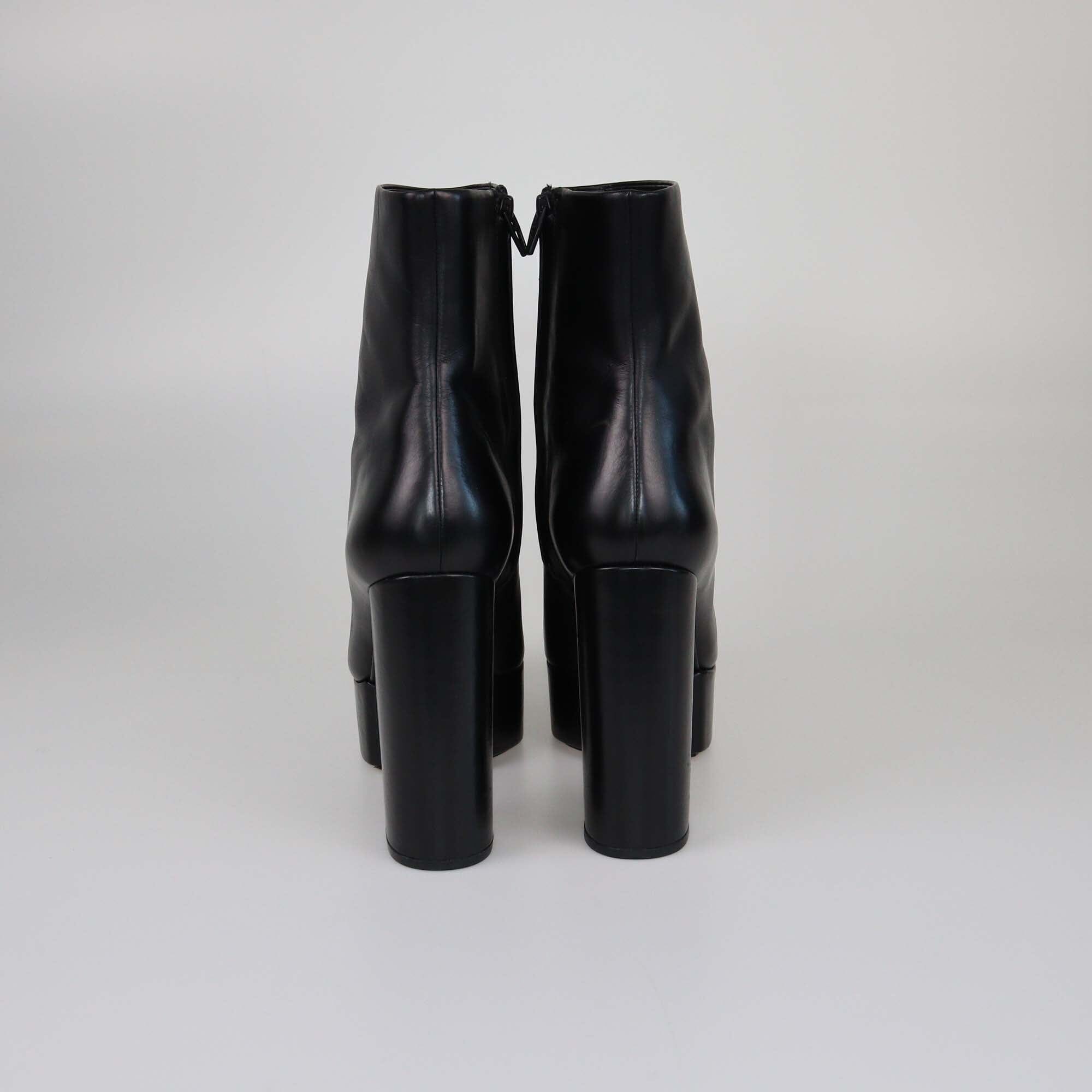 Alexander Wang Black Cora Platform Boots Womens Alexander Wang 