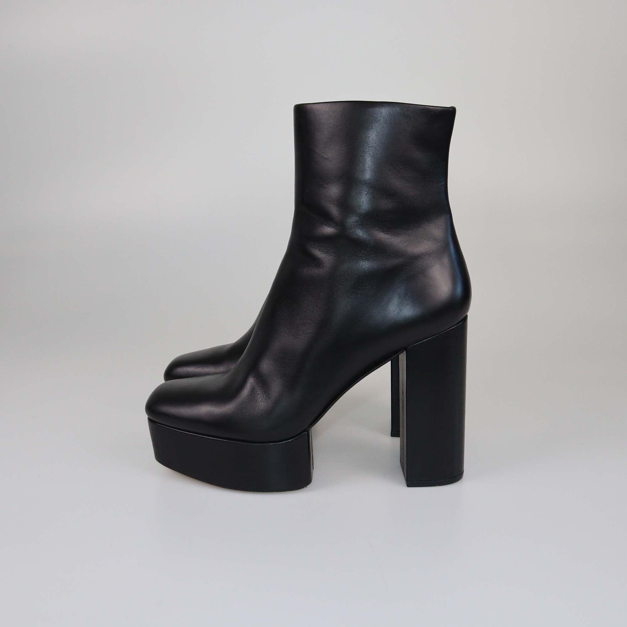 Alexander Wang Black Cora Platform Boots Womens Alexander Wang 