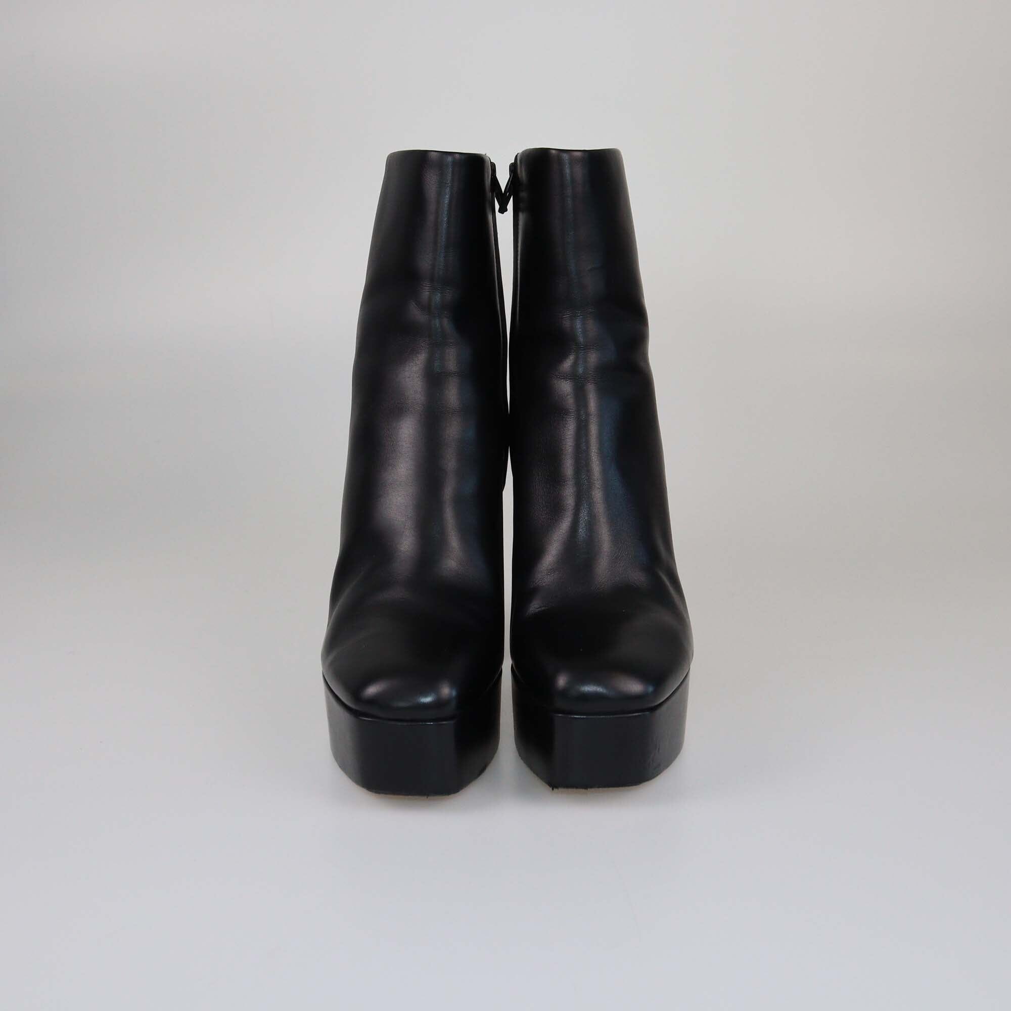 Alexander Wang Black Cora Platform Boots Womens Alexander Wang 