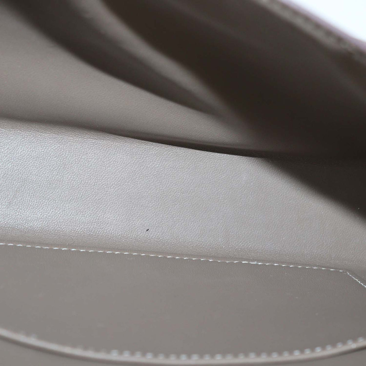 Hermes Etoupe Madame Leather Gold Hardware Kelly Elan Sellier Bag