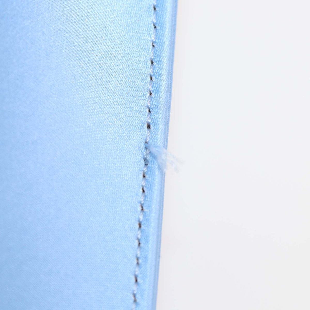 Mach & Mach Light Blue Satin Small Double Bow Samantha Bag