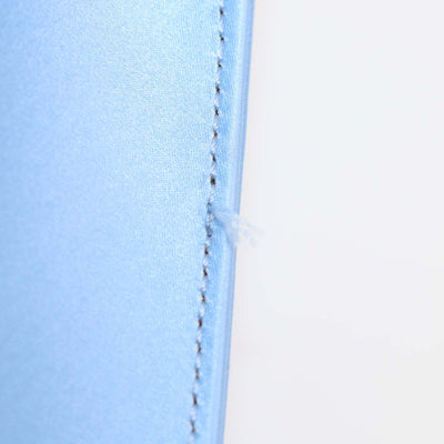 Mach & Mach Light Blue Satin Small Double Bow Samantha Bag