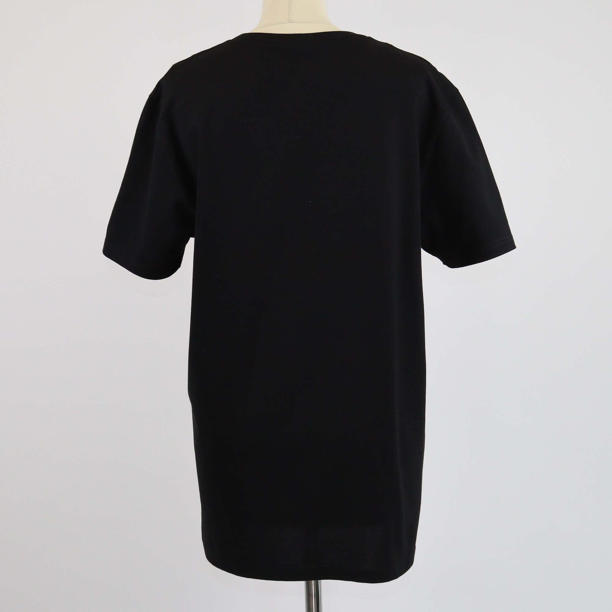 Dior Homme Black Bee Embroidered Short Sleeve T-Shirt Mens Dior Homme 