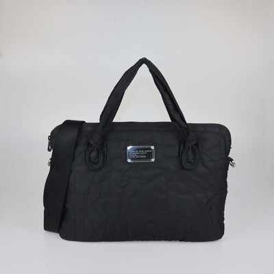 Marc by Marc Jacobs Black Nylon Pretty Laptop Bag